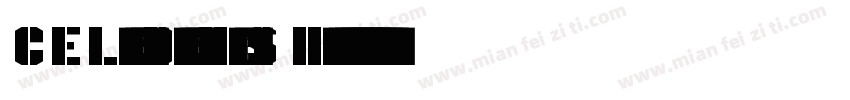 CELingDongHeiS Heavy字体转换
